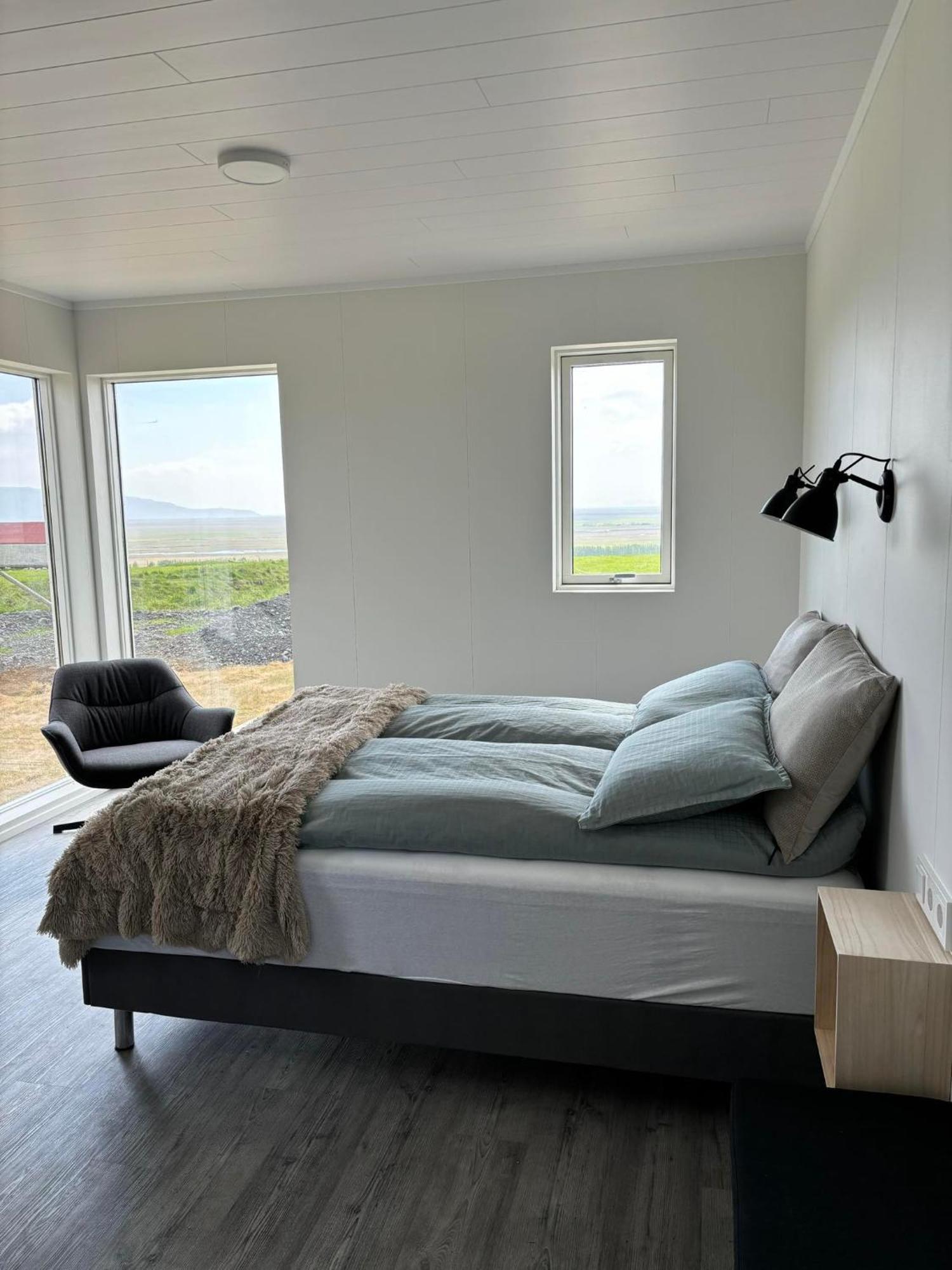 Country Cottage With Great View To The Glacier, Eyjafjallajoekull And Westman Islands Hvolsvöllur Dış mekan fotoğraf