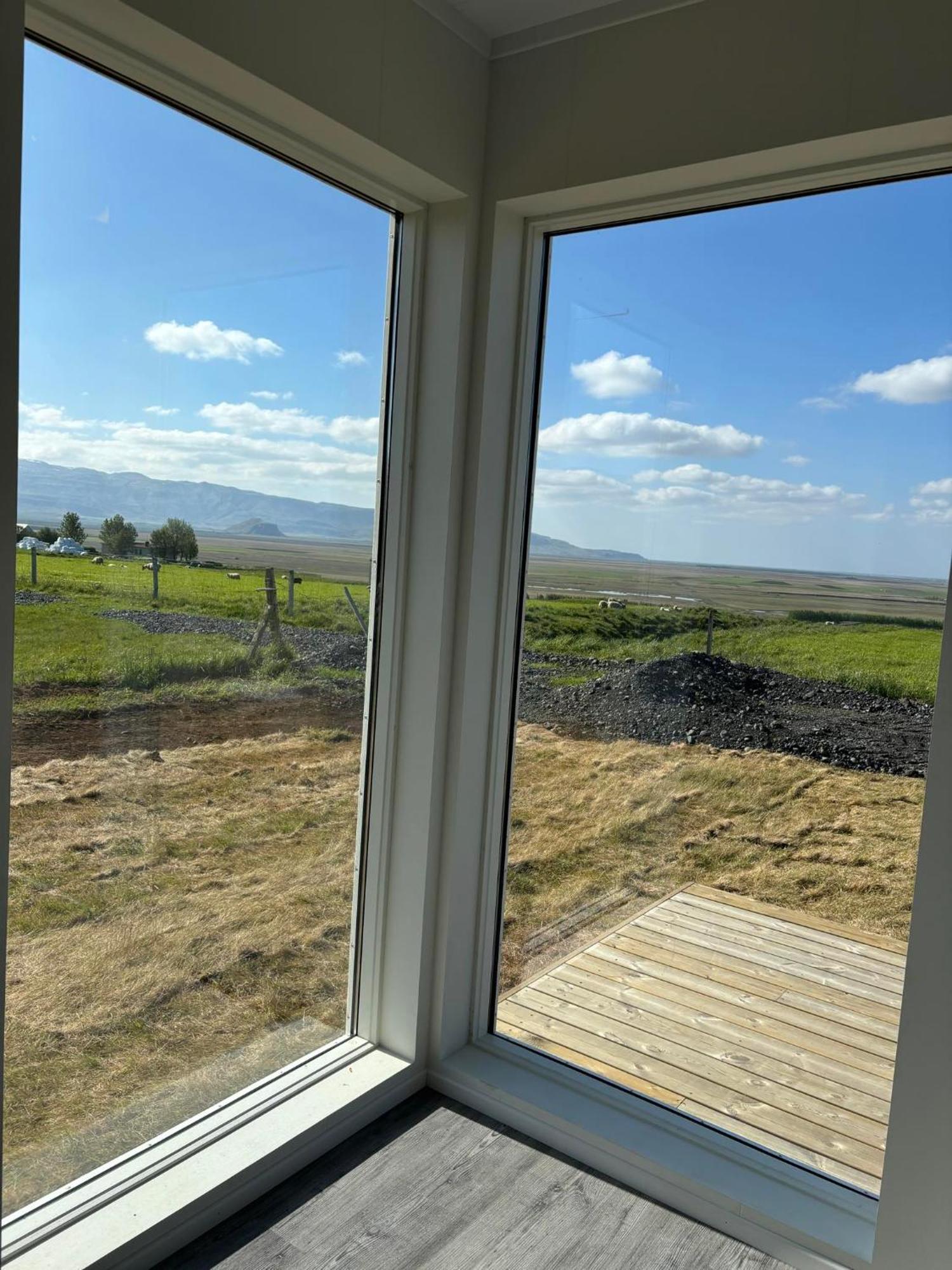 Country Cottage With Great View To The Glacier, Eyjafjallajoekull And Westman Islands Hvolsvöllur Dış mekan fotoğraf